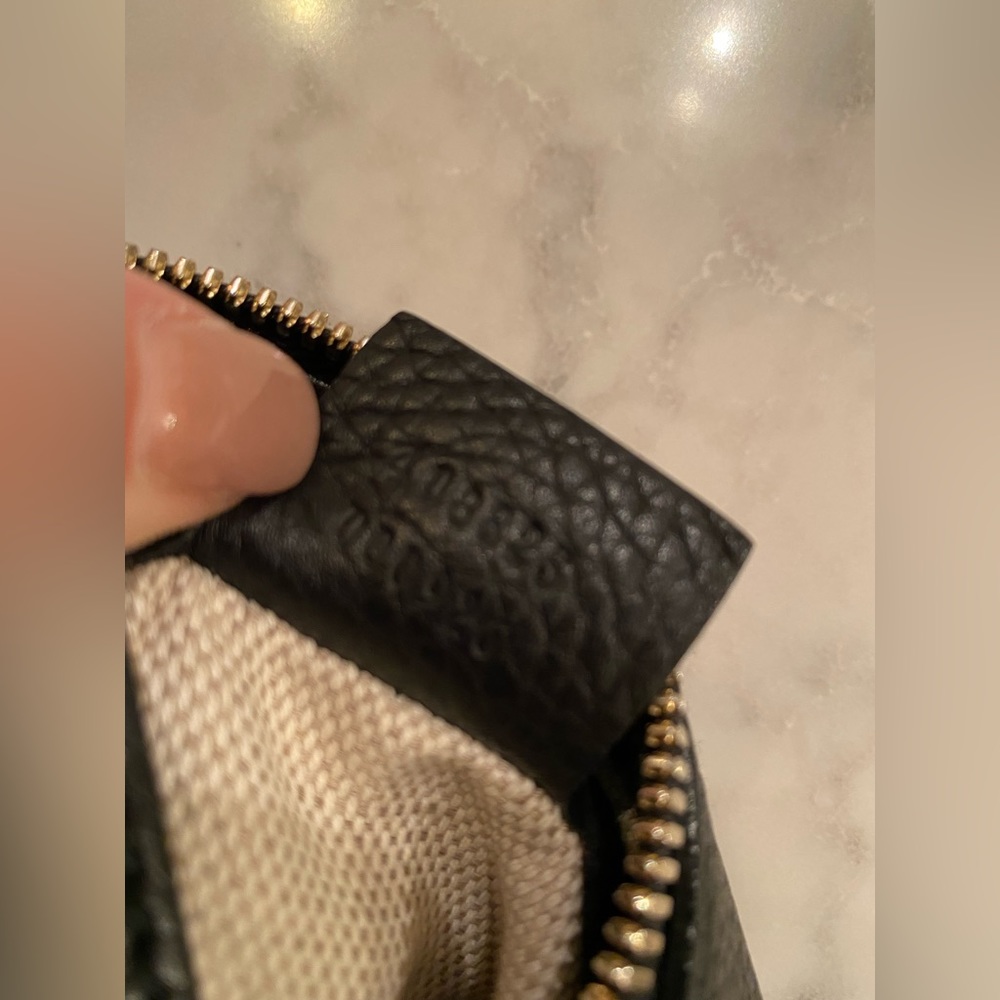 Authentic Gucci Black Soho Leather Hobo with Tassel - Picture 10 of 10